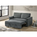Harper Sofa Sleeper Dark Grey Fabric Harper Sofa Sleeper Dark Grey Fabric